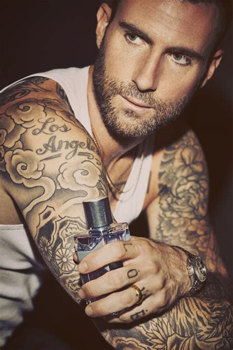 ysl adam levine perfume|Adam Levine Is “Psyched” To Be the Face and Tattooed Body of .